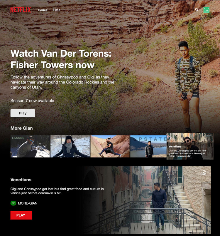 Netflix Clone screenshot